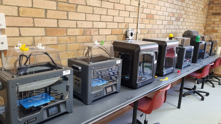 3D printers in the Design Studio